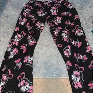 minnie mouse pajama pants